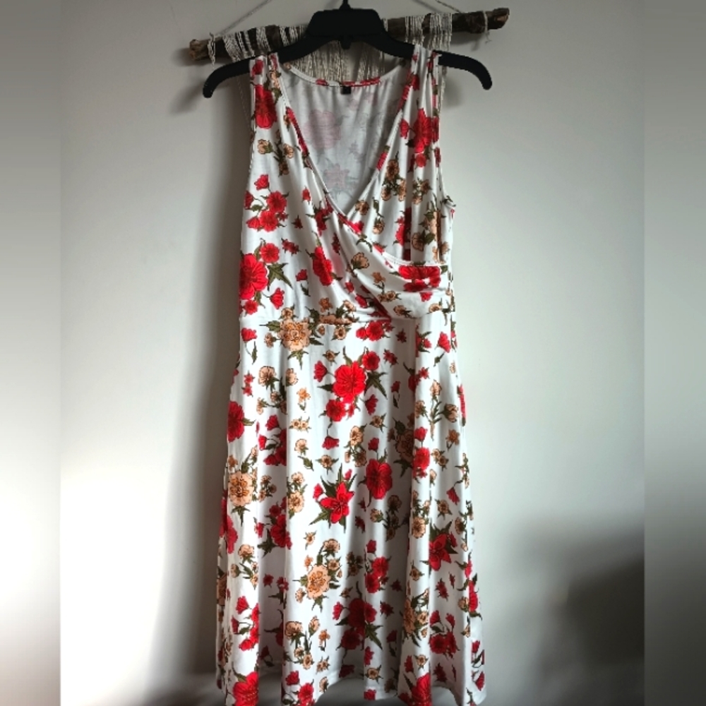 Beautiful Floral Dress Size Large